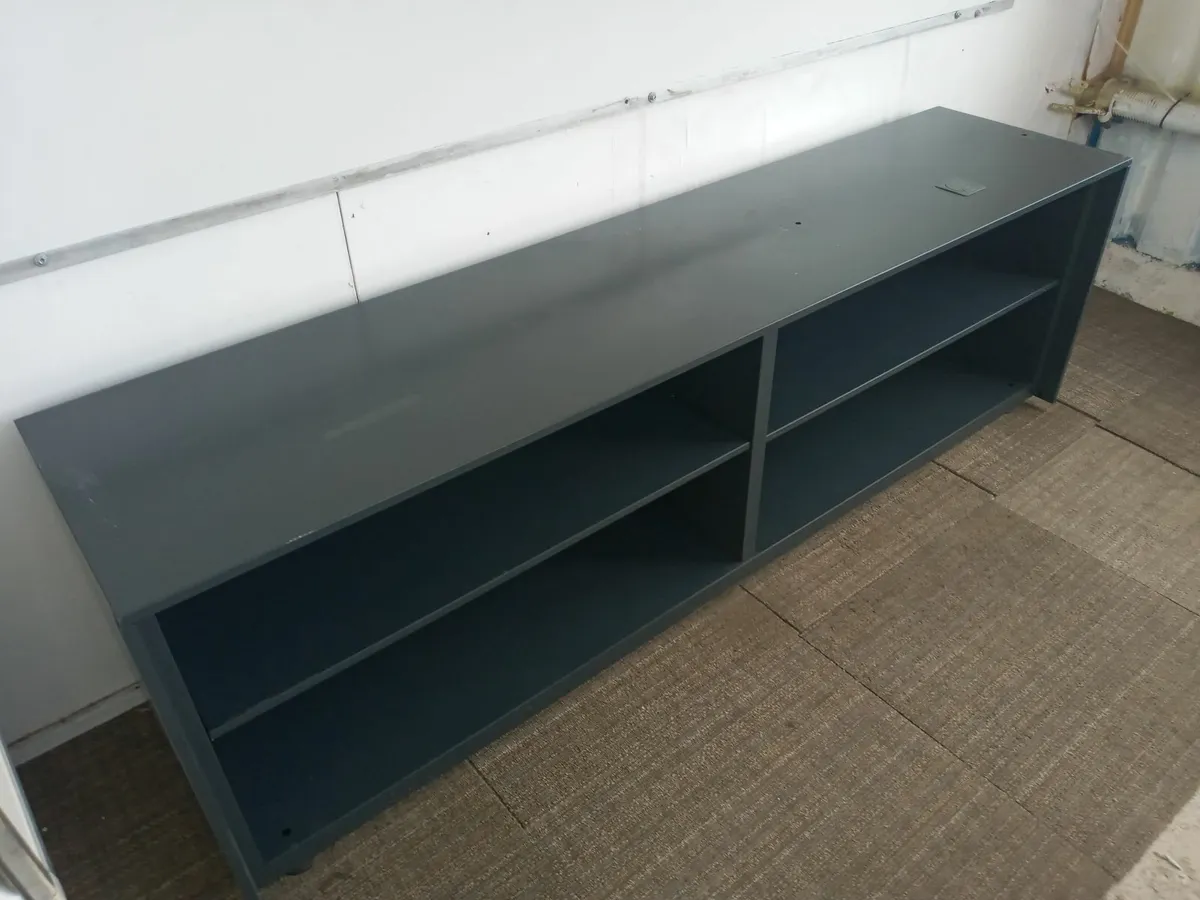 2 x Steel Storage Low Shelve Units - Image 4