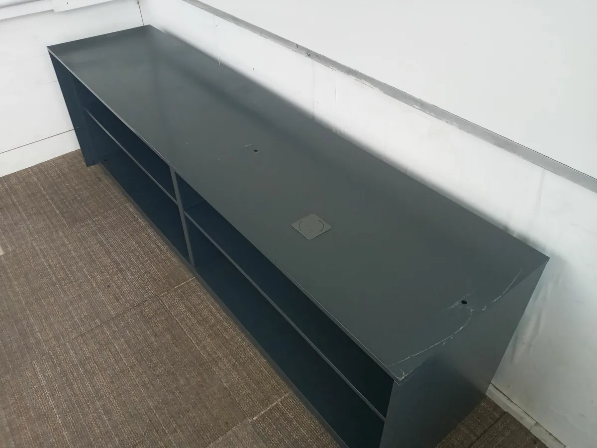 2 x Steel Storage Low Shelve Units - Image 2