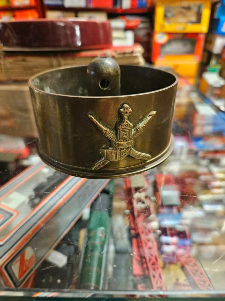 Vintage Brass Trench Art - Image 2