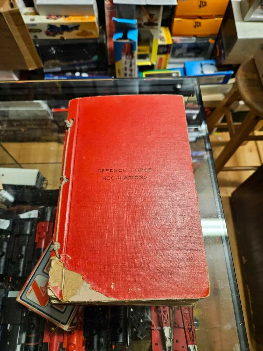 Vintage Irish Defence Forces Regulations - Image 1