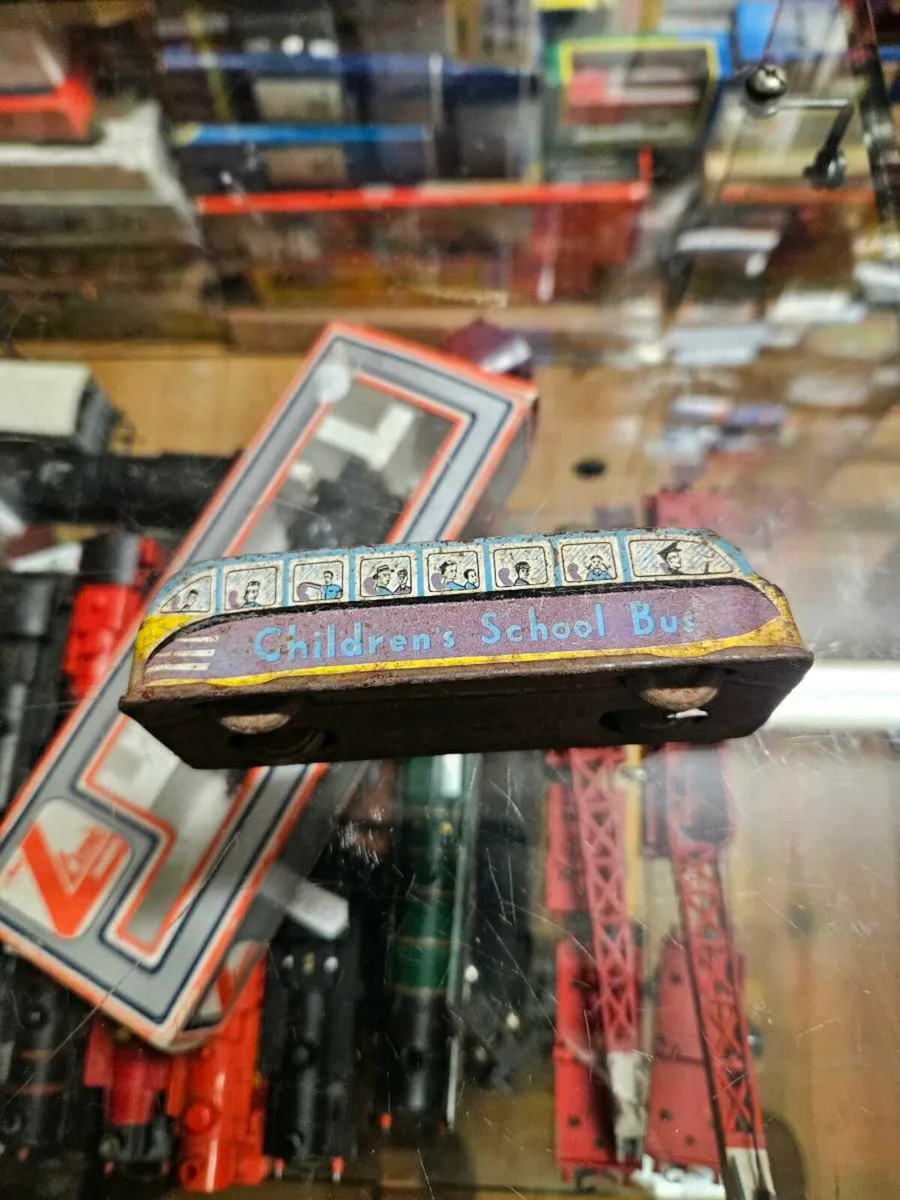 Vintage Tinplate Bus - Image 4