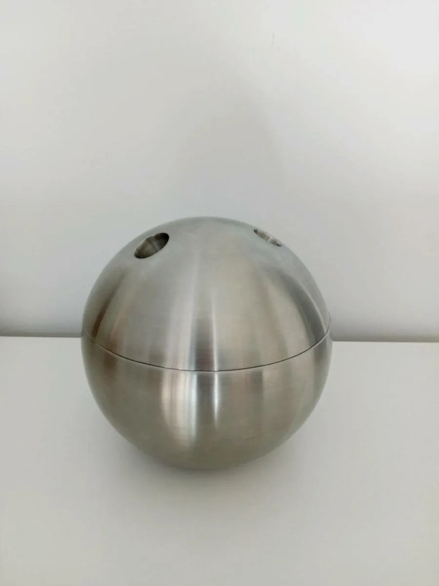 Bowling Ball Ice Bucket With Lid - Image 1