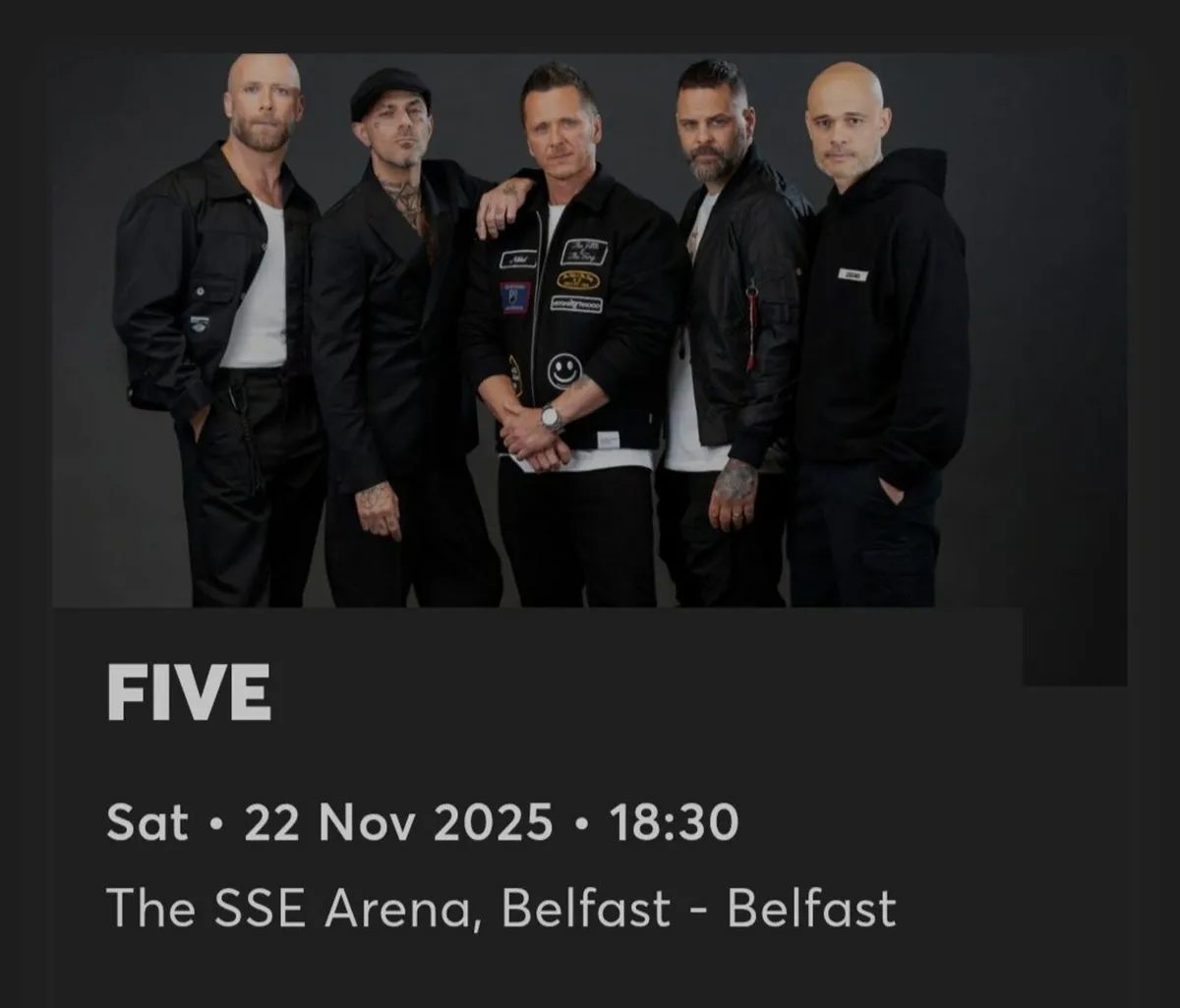 Five belfast 22nd November - Image 1
