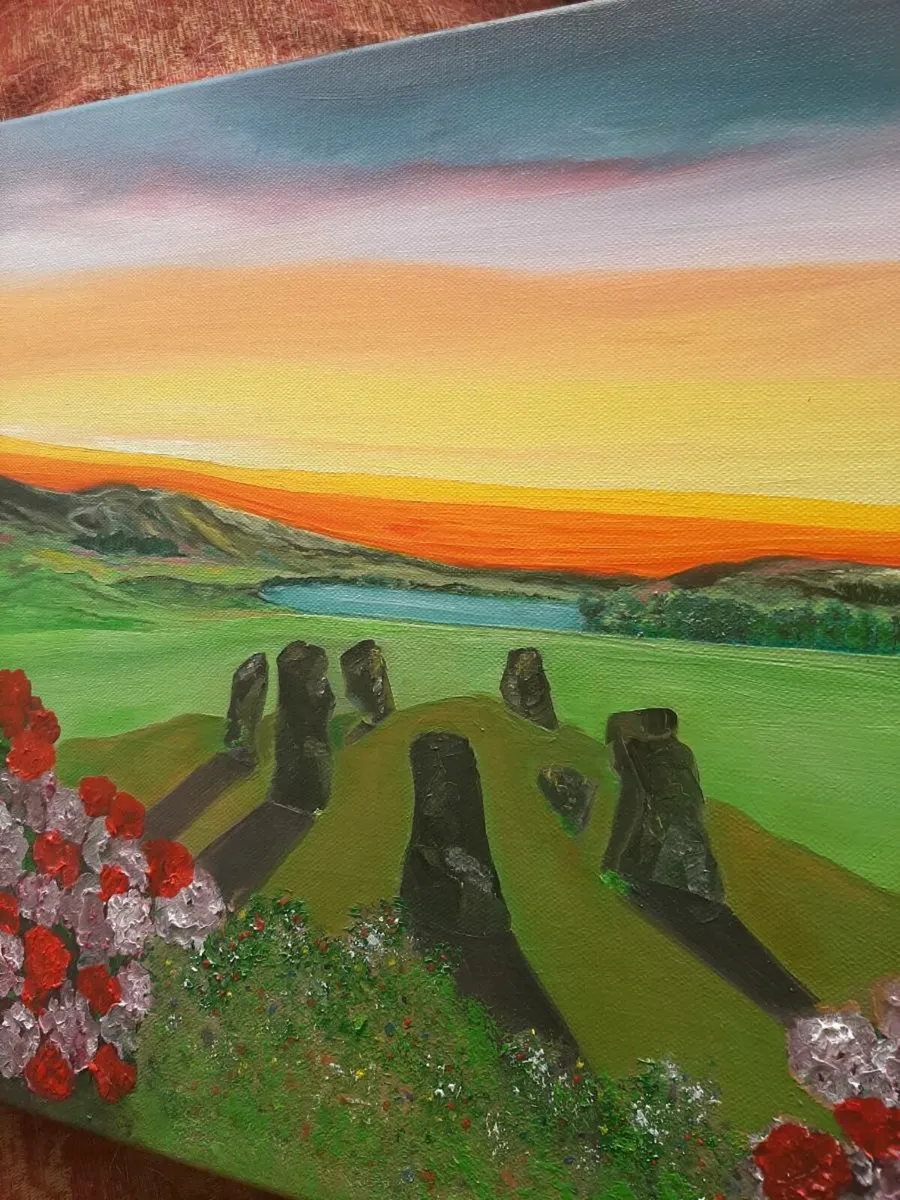 Oil painting (My own work) ideal Christma gift - Image 4