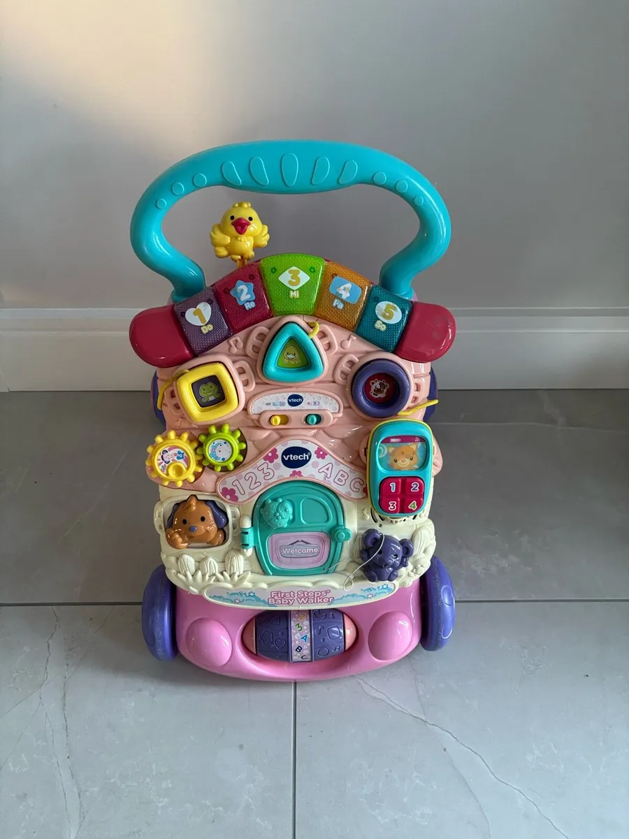 Vtech first steps baby walker - Image 1