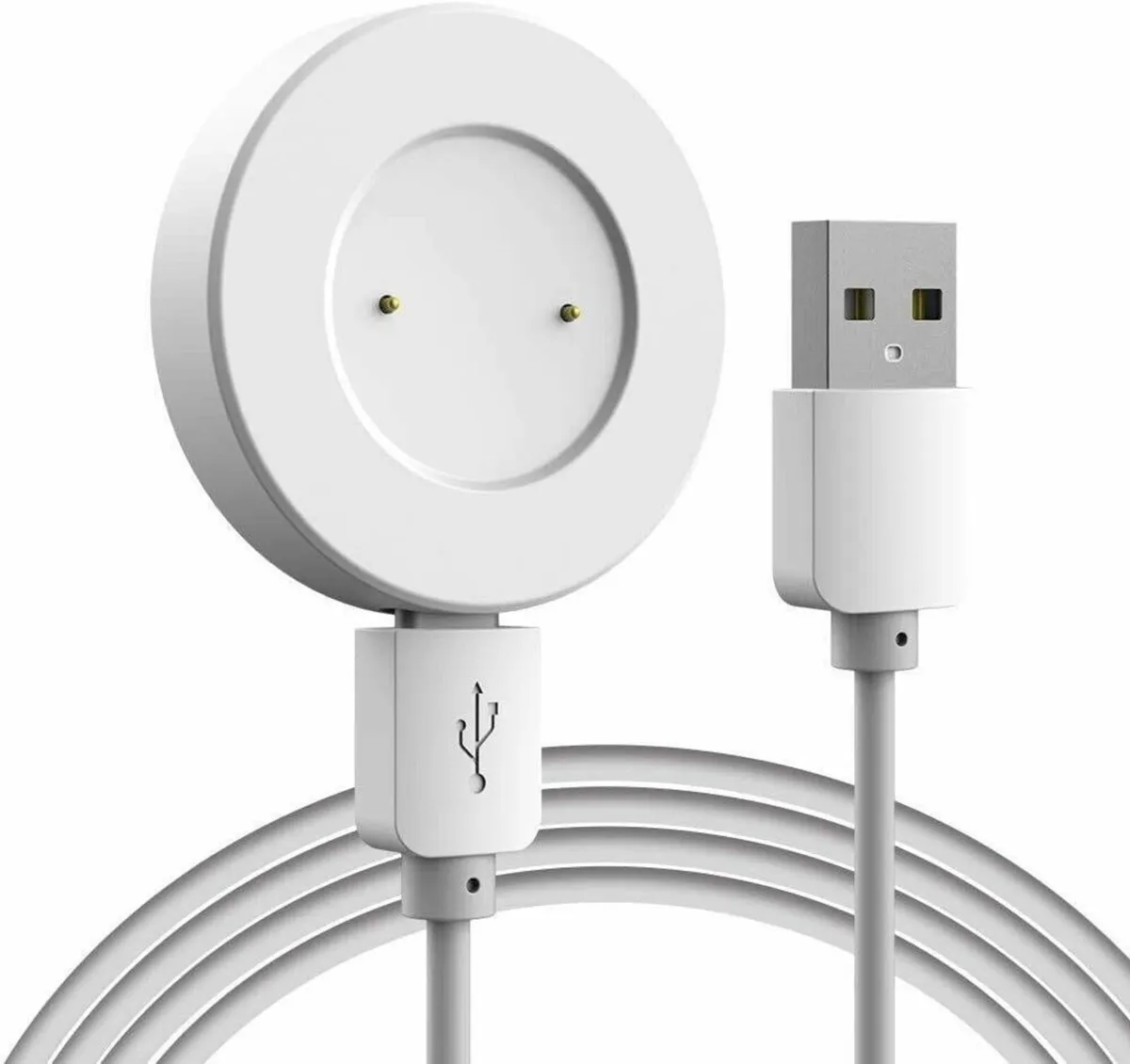 White USB Charger Cable Dock For Huawei Watch GT,