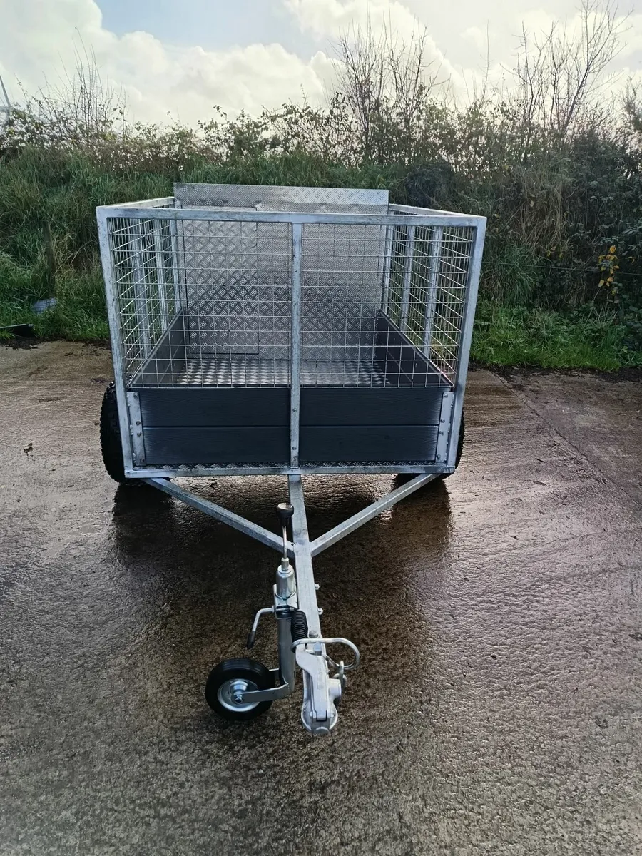 Quad trailer 5x3 as new - Image 1