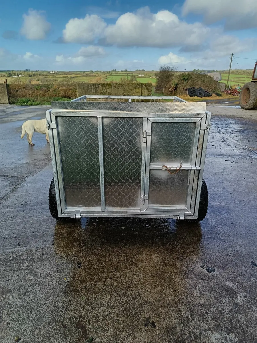 Quad trailer 5x3 as new - Image 3