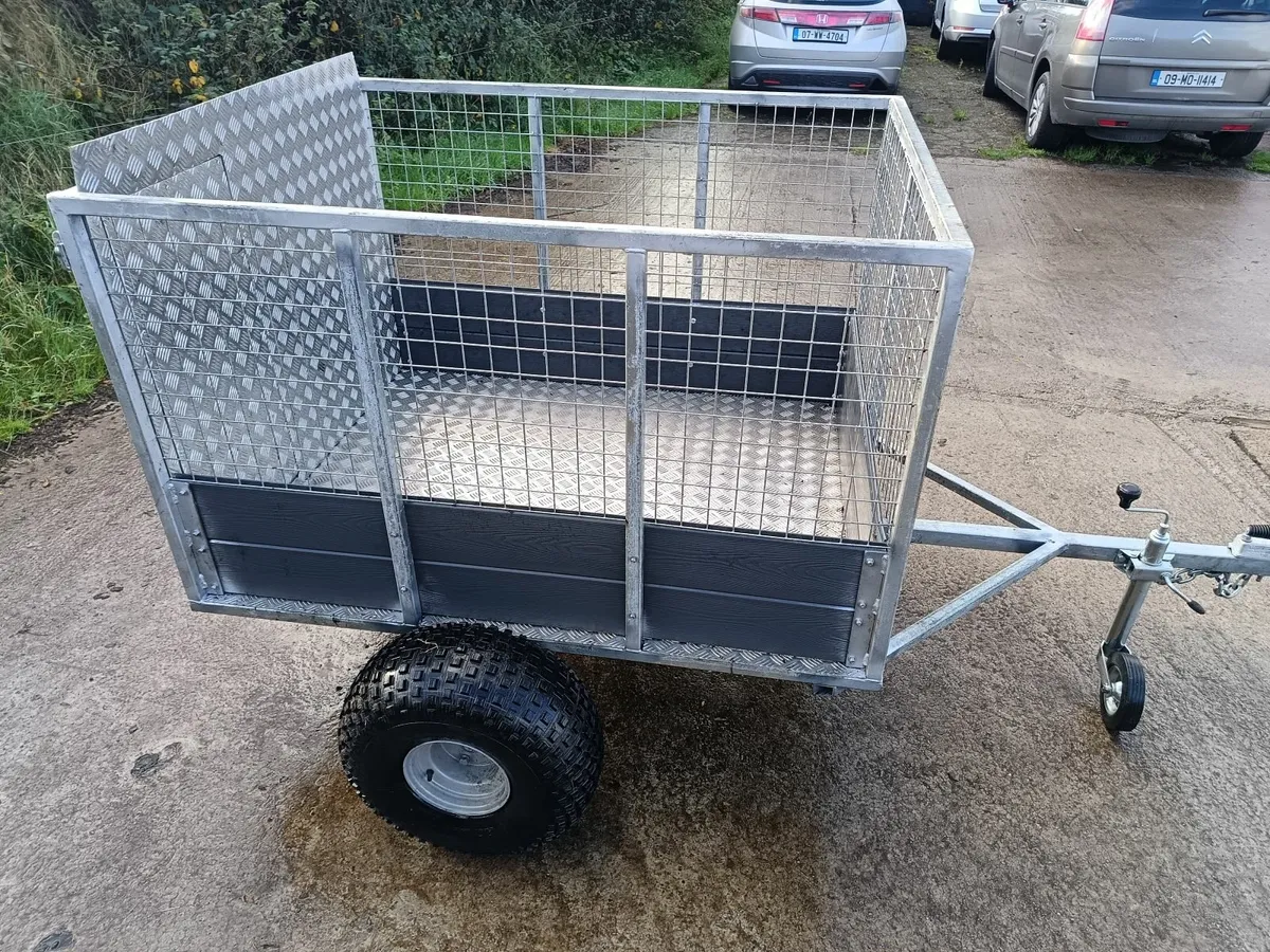 Quad trailer 5x3 as new - Image 4