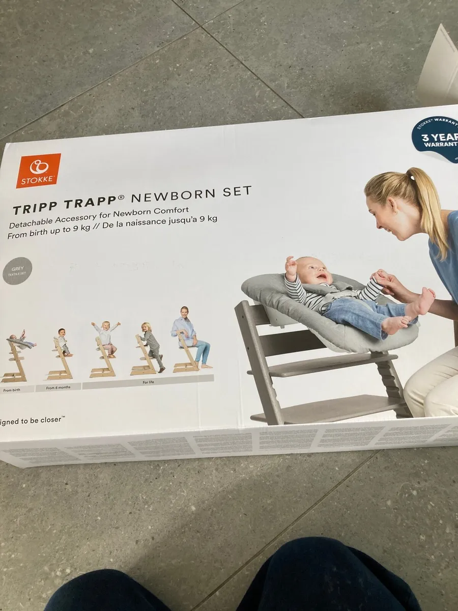 Tripp trapp New born set grey