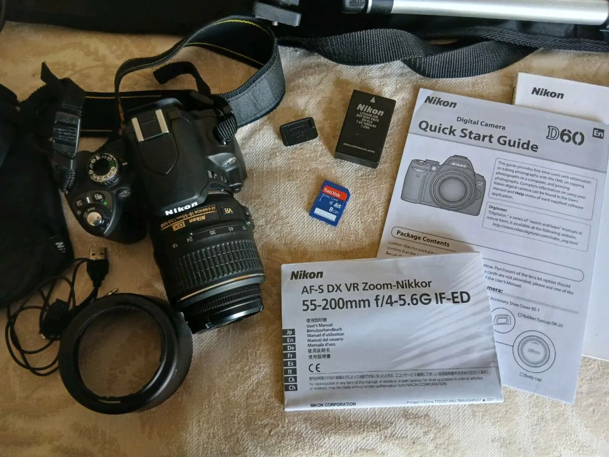 Nikon D60 plus everything you need - Image 2