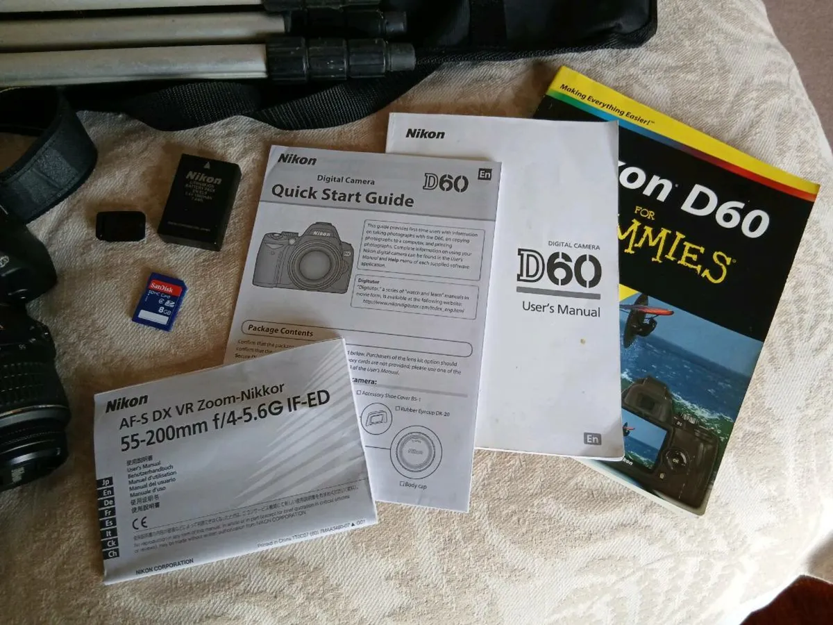 Nikon D60 plus everything you need - Image 4
