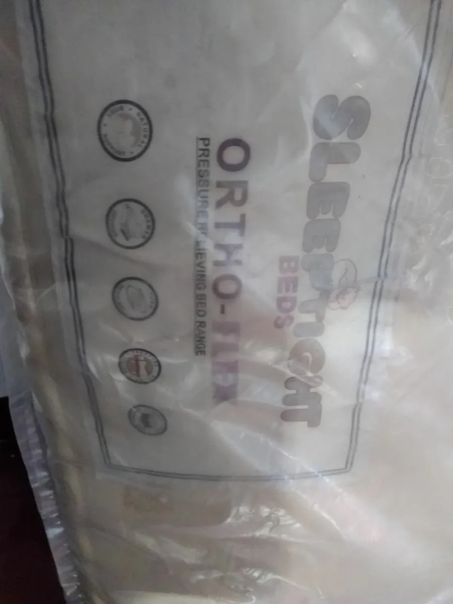 king size bed , mattress n 2 matching lockers - Image 2