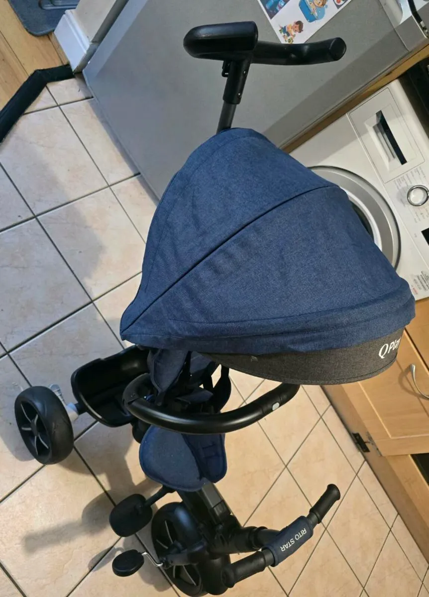 QPlay Rito Star Tricycle Blue - Image 2