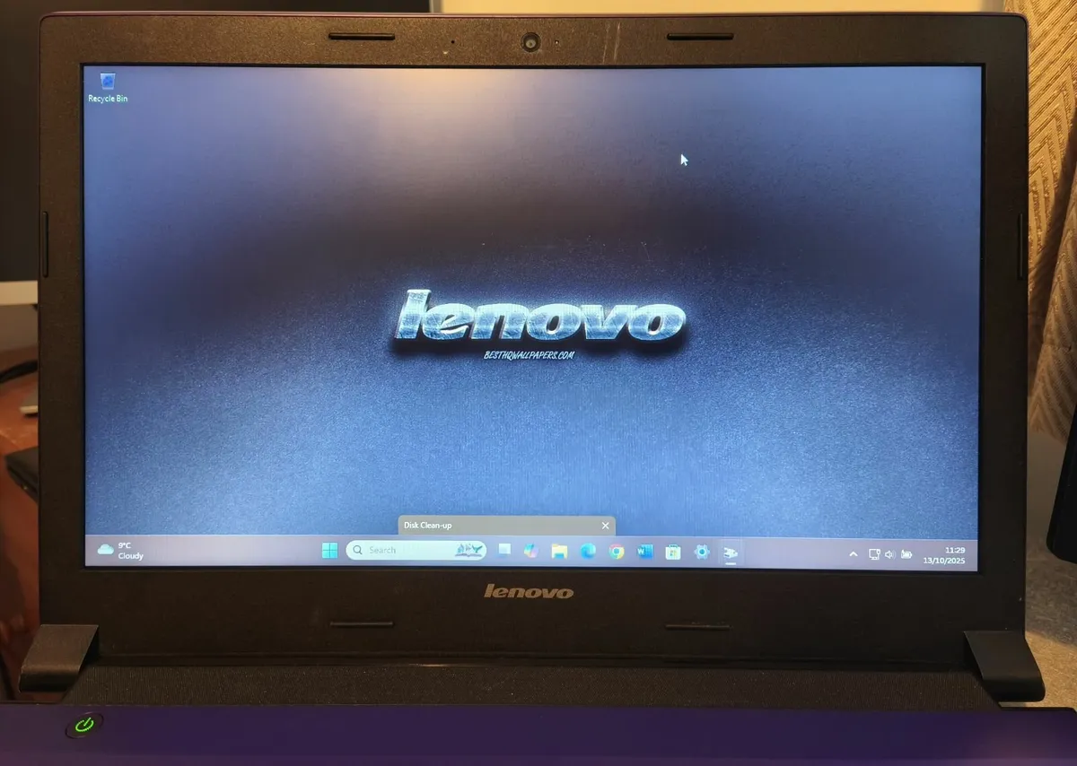 Purple Lenovo 15,6" Windows 11 Laptop - Image 1