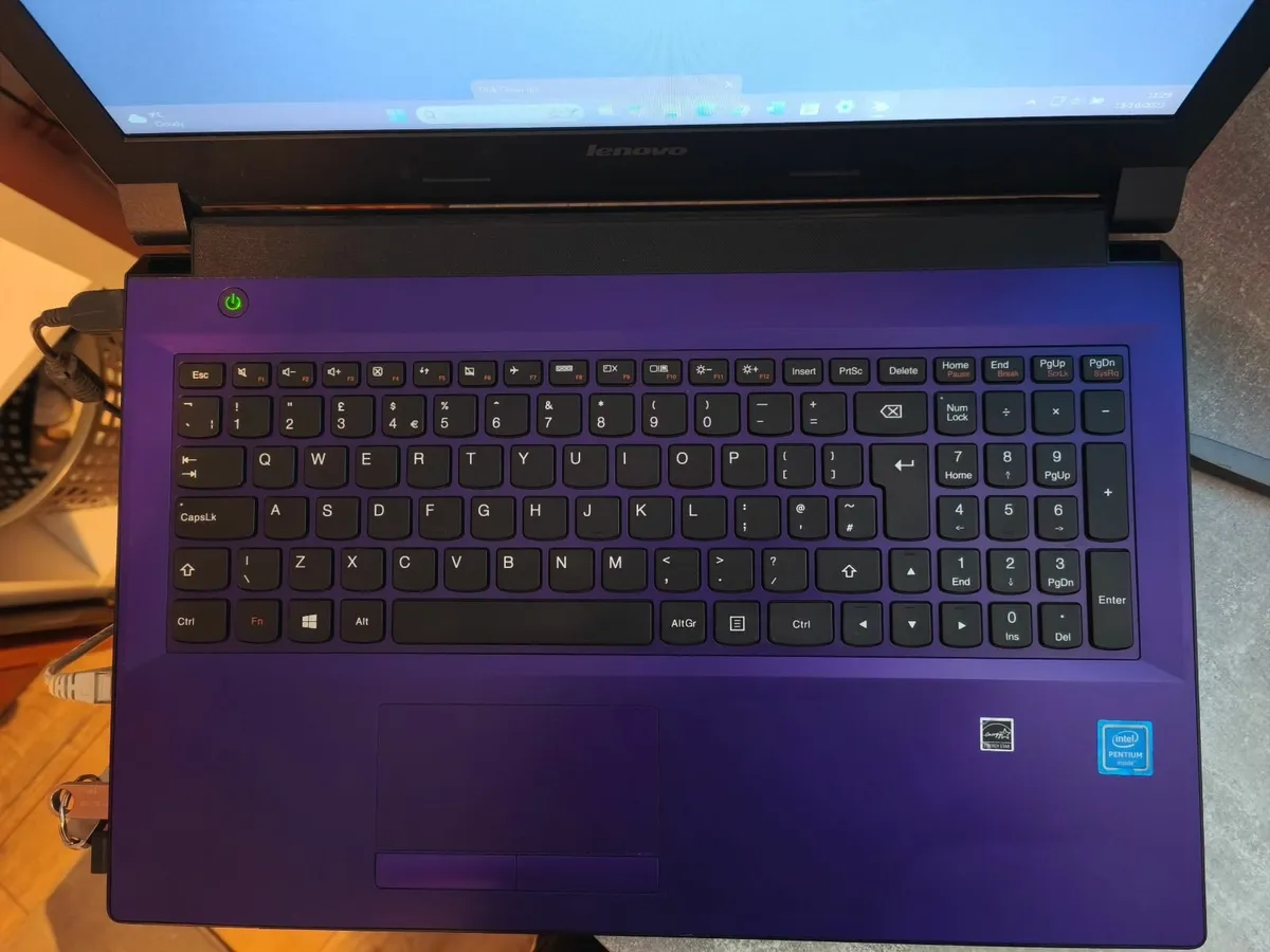 Purple Lenovo 15,6" Windows 11 Laptop - Image 3