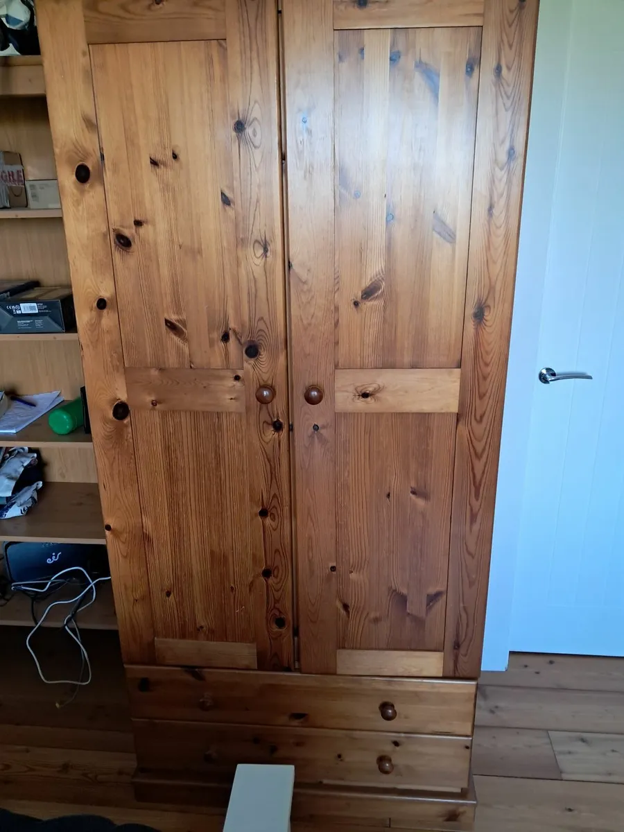 Pine wardrobe - Image 3