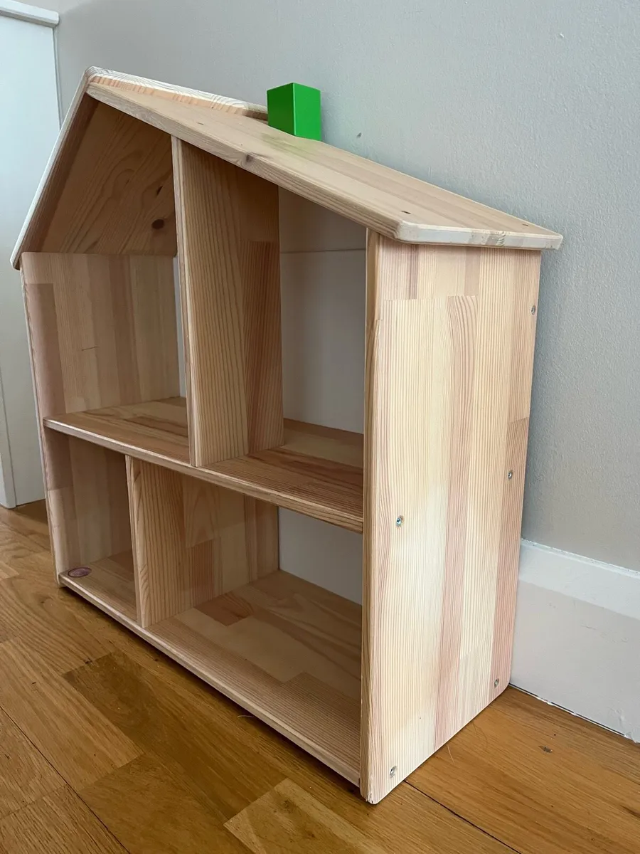 Shelving Unit Doll house shape shelves - Image 2