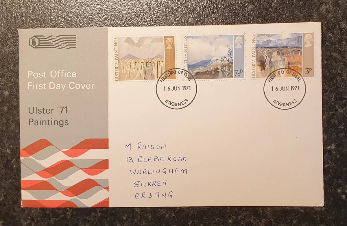 UK 1st Day Covers from 1971 - Image 1