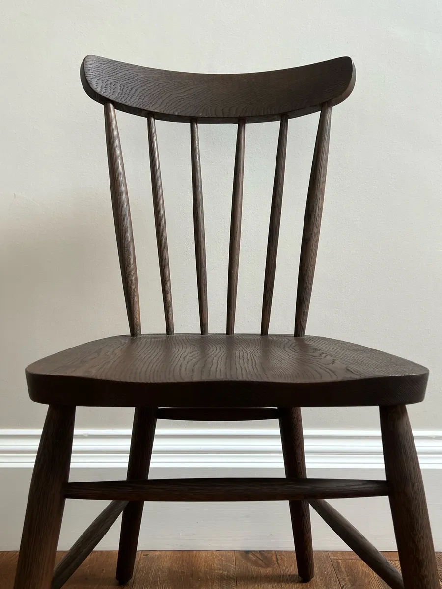 Neptune Wardley Oak (Darkened) Dining Chairs - Image 2