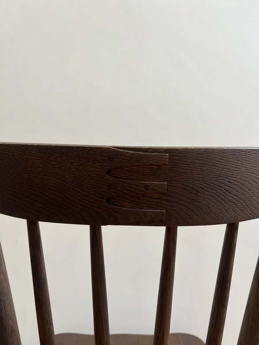 Neptune Wardley Oak (Darkened) Dining Chairs - Image 3