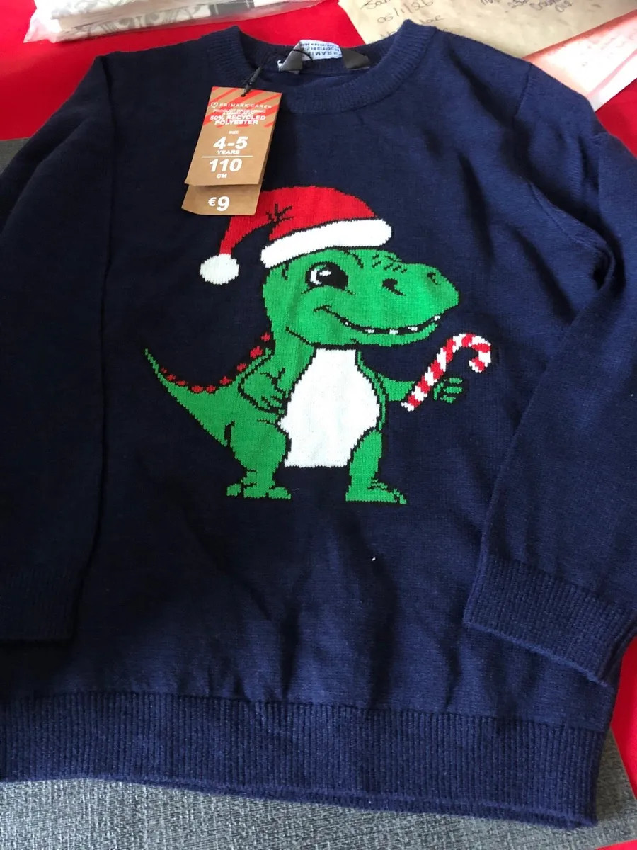 Boys BNWT Xmas jumper age 4/5 €5 - Image 4