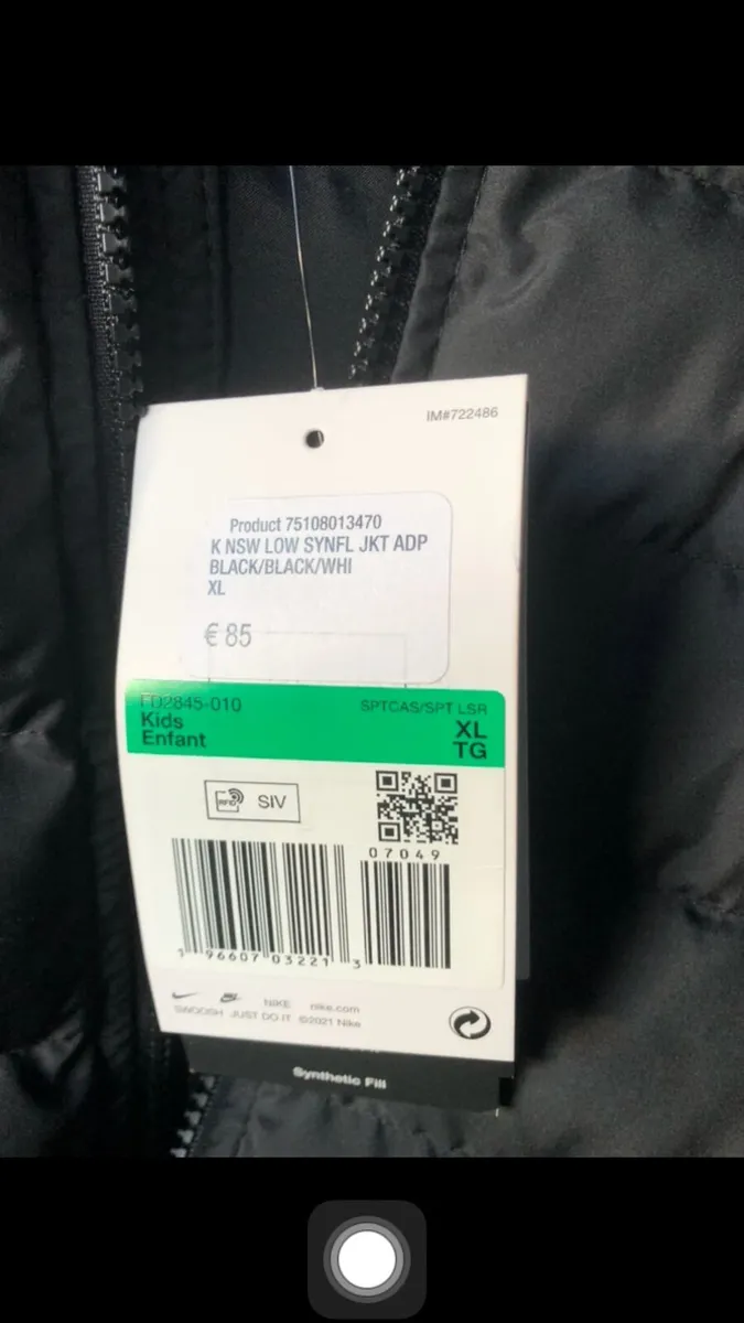 Brand Nike Jacket Older Teenager 14-15 - Image 3