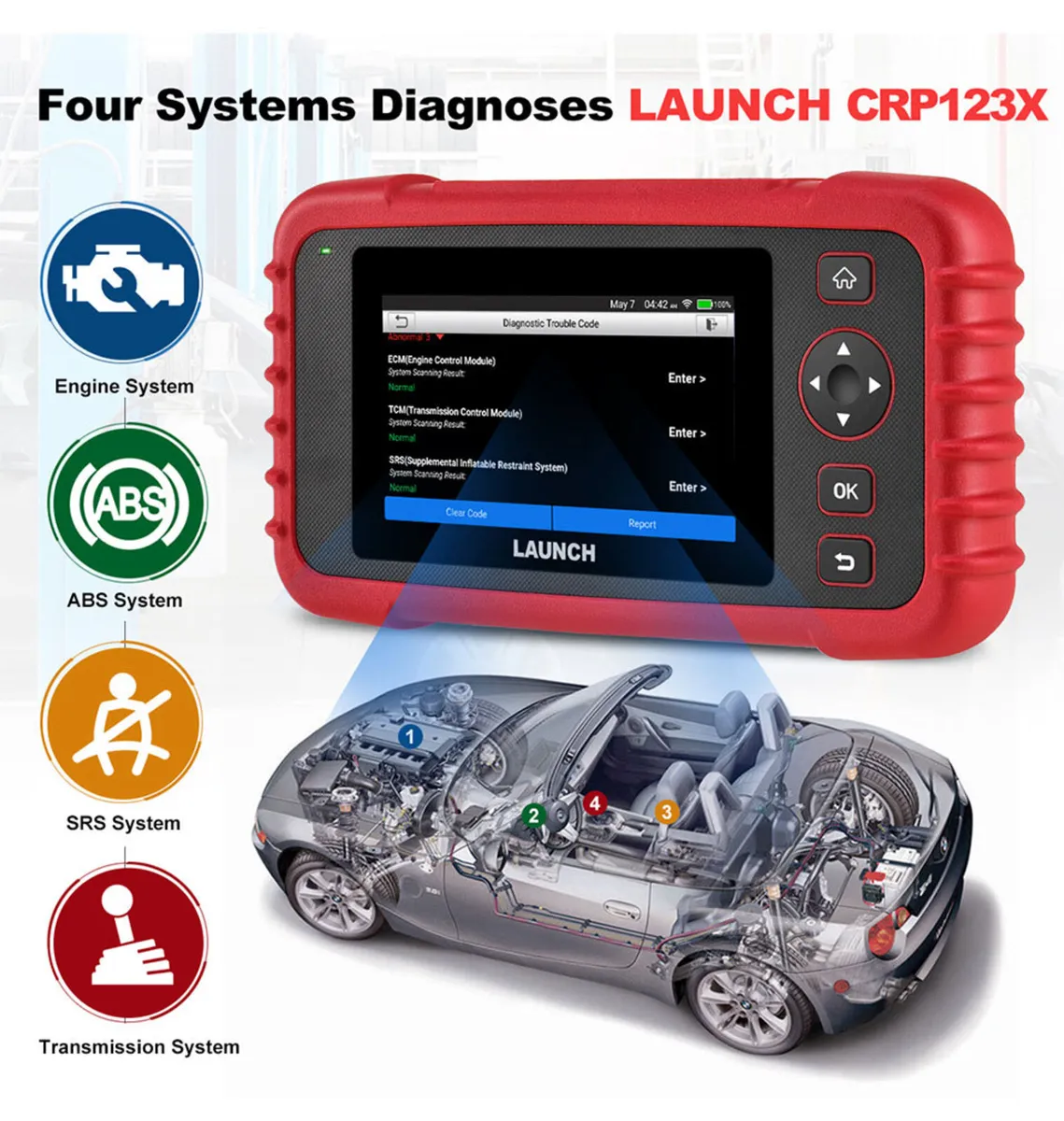 Launch 123x car /van diagnostics tool NEW - Image 3