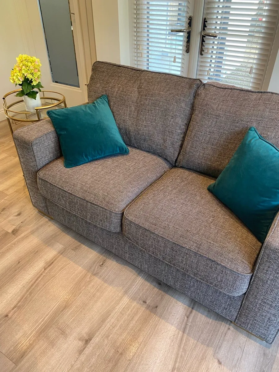 Lovely Two seater Grey Couch - Image 1