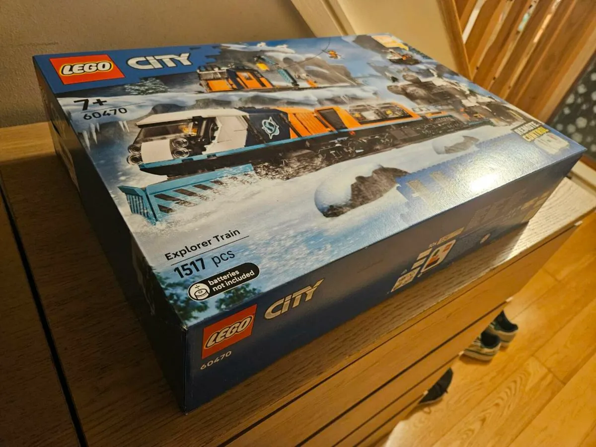 Lego 60470 city arctic snow train - Image 2