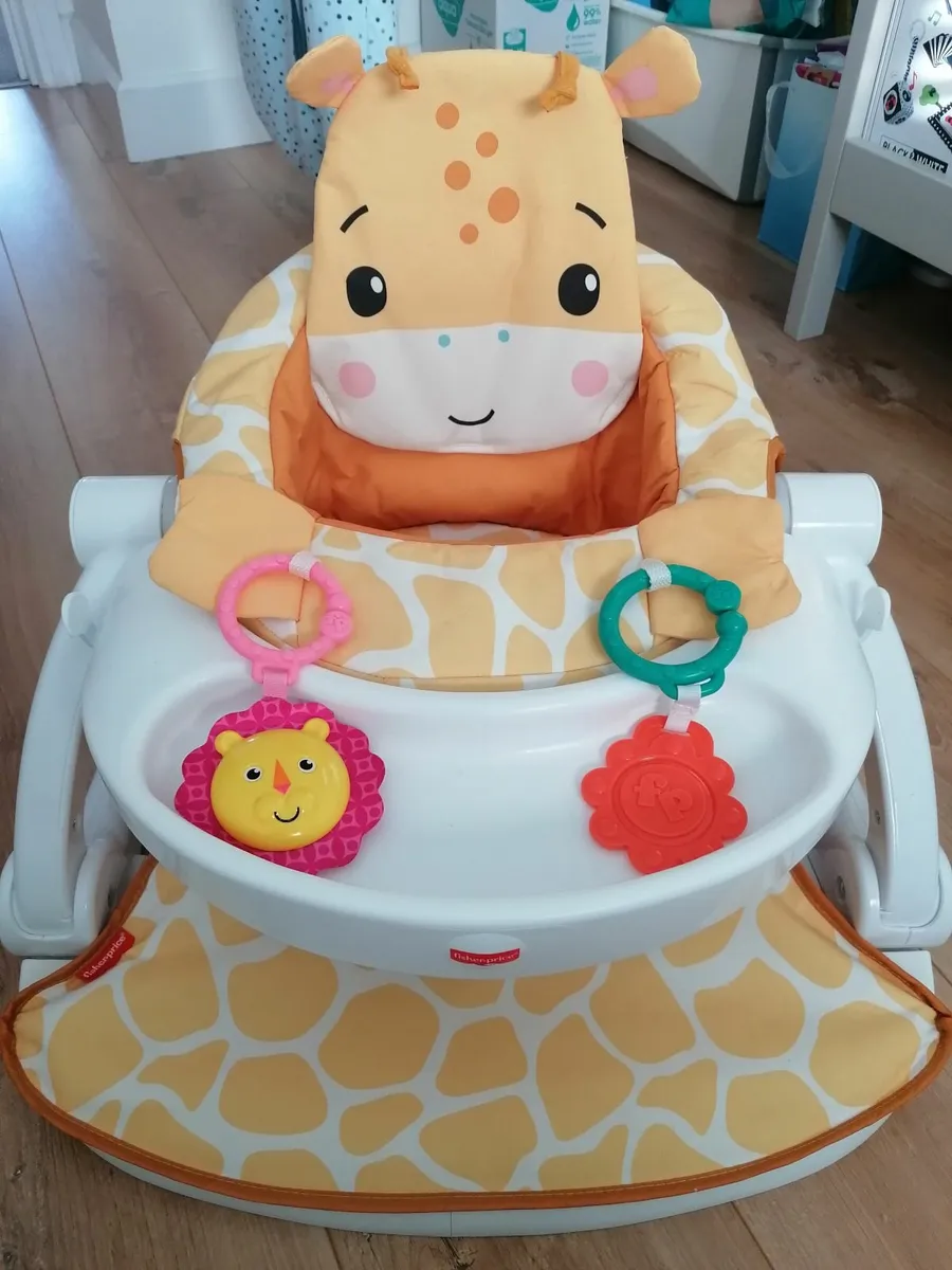 Fisher price giraffe sit me up seat - Image 1