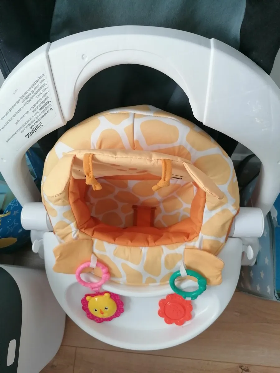 Fisher price giraffe sit me up seat - Image 2