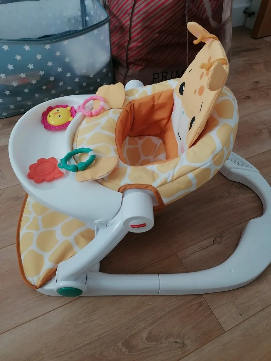 Fisher price giraffe sit me up seat - Image 3