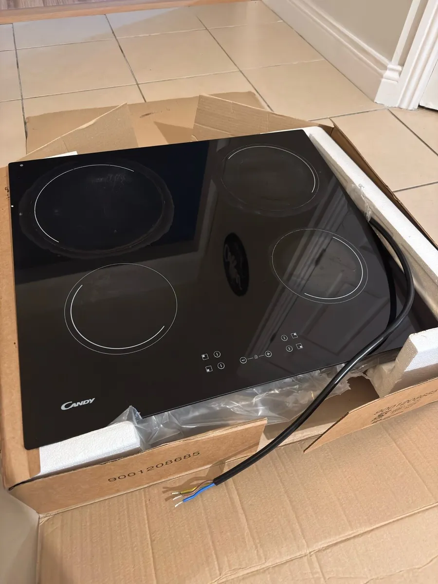 Candy 60cm Built-in Ceramic Hob | CH64CCB - Image 1