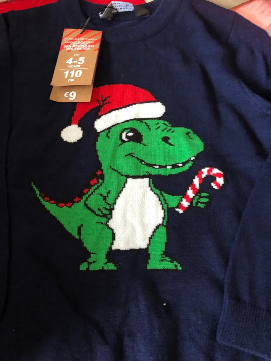 Boys BNWT Xmas jumper age 4/5 €5 - Image 2