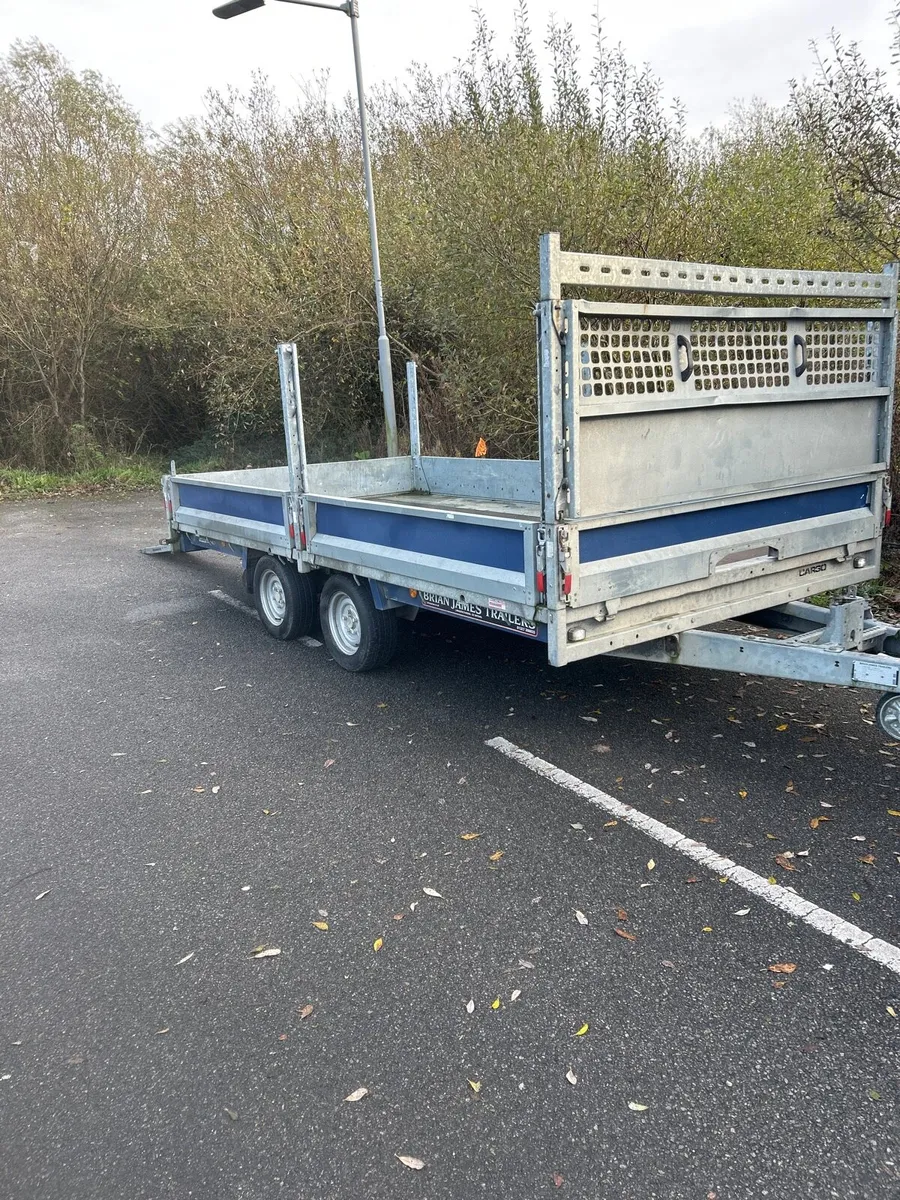 14 x6”6 ft Brian James cargo car/ plant trailer - Image 1