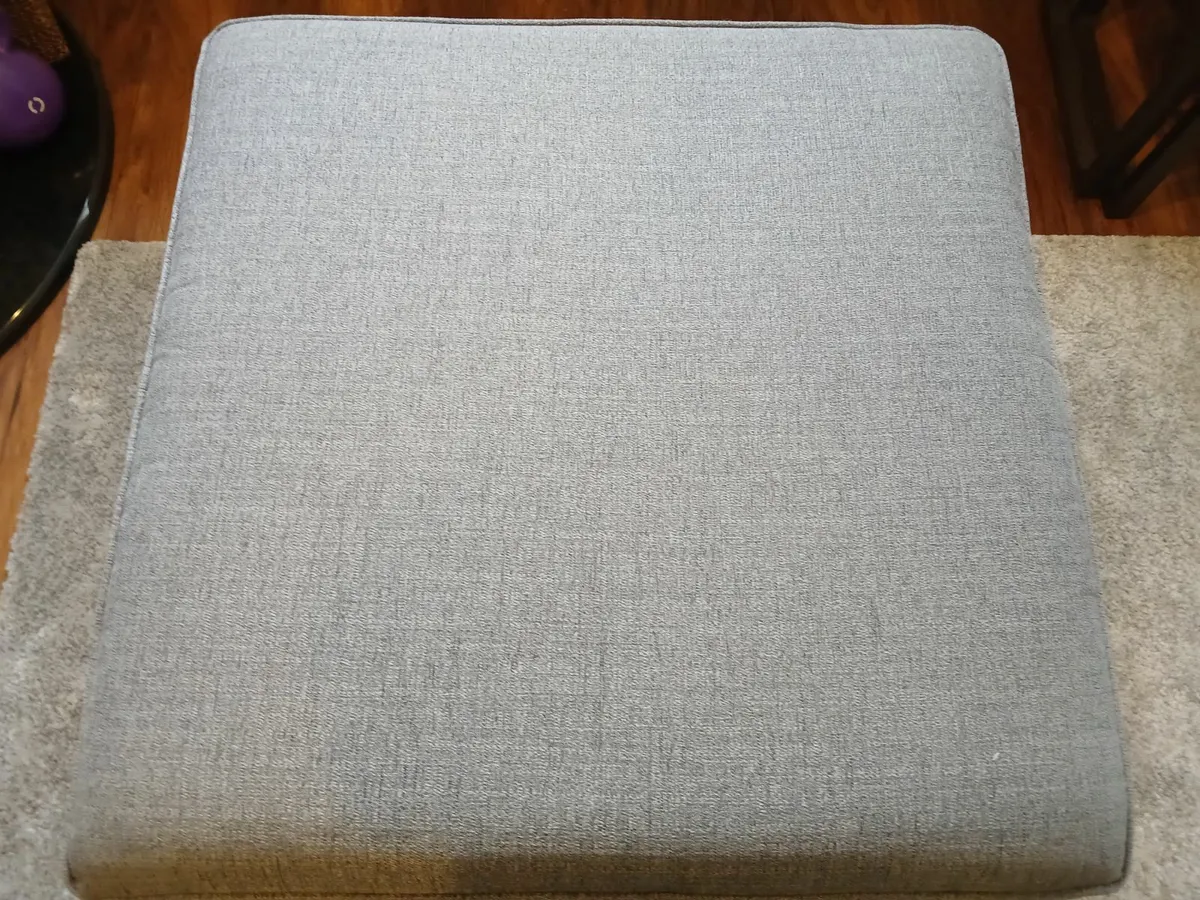 Ez living Aria footstool dark grey - Image 2