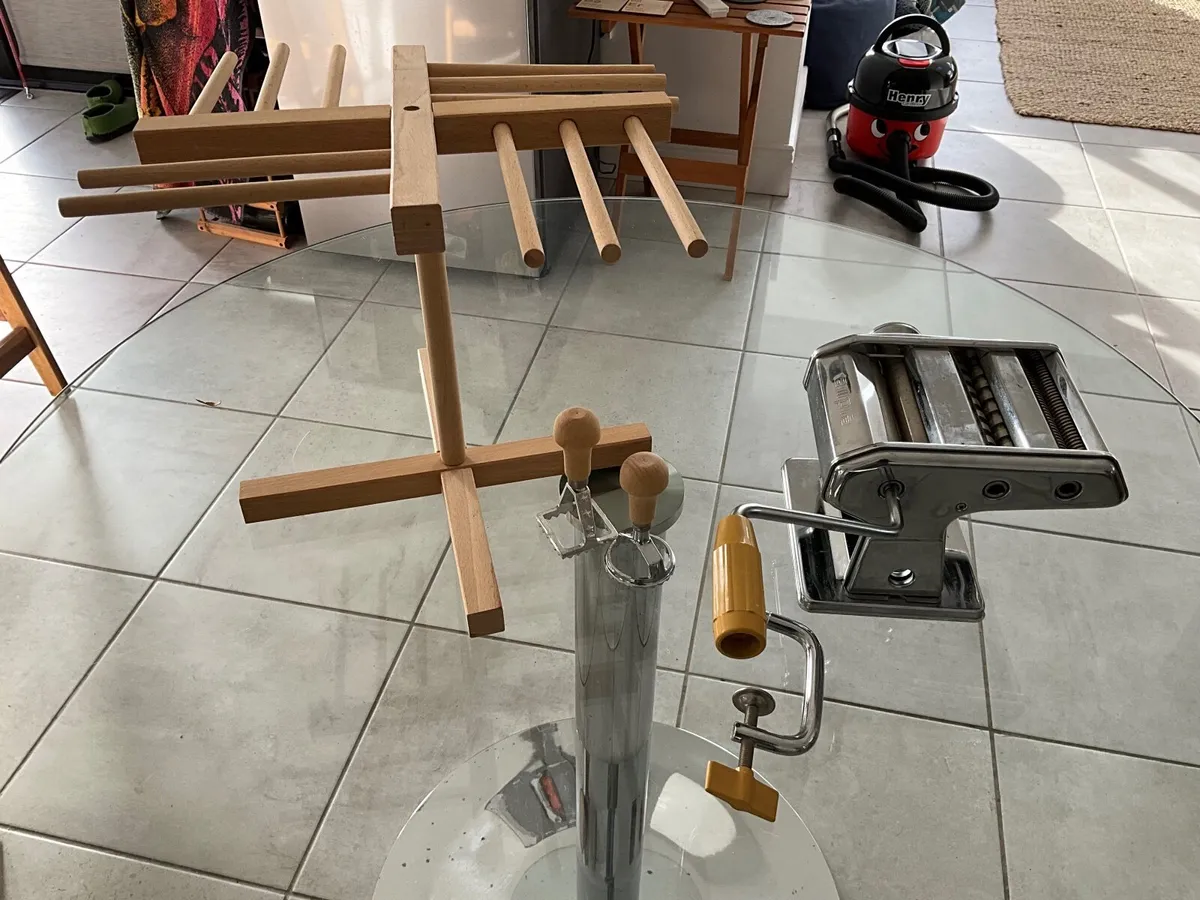 Pasta Machine and accessories… - Image 1