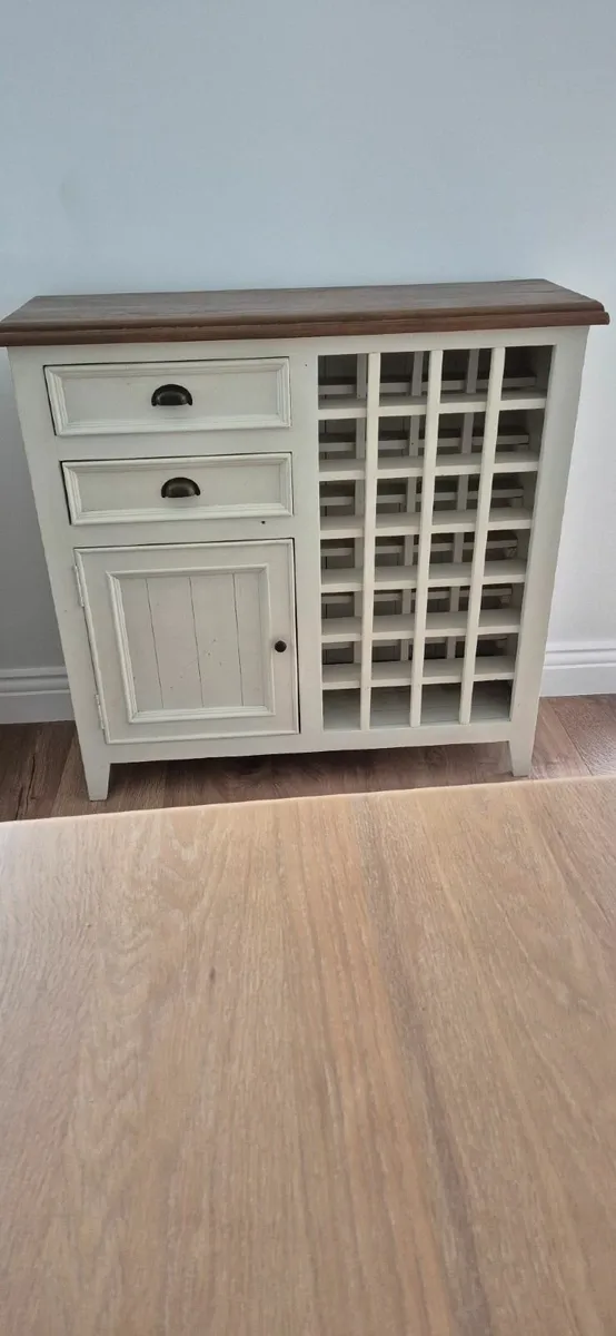 Cottage Style Rustic Sideboard/ Wine Rack - Image 1