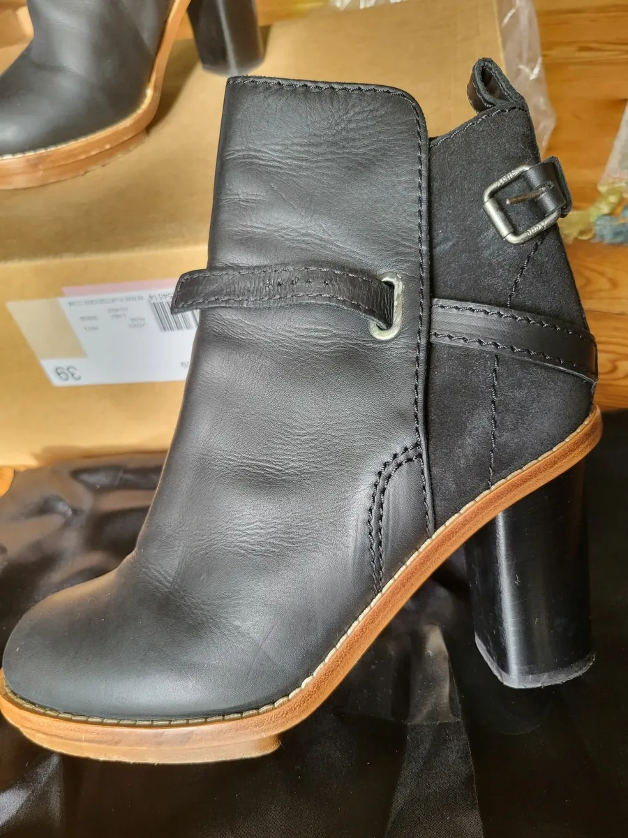 Acne studios leather boots