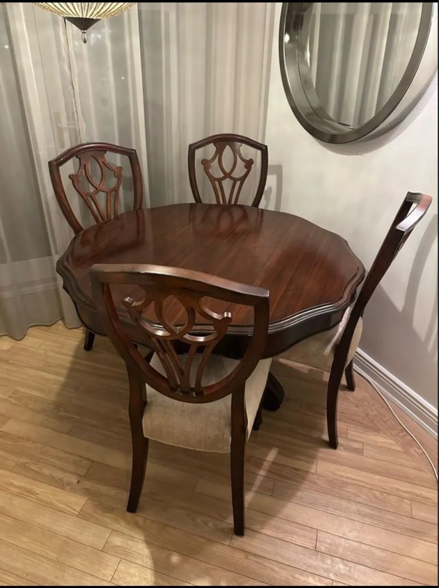 Table and chairs