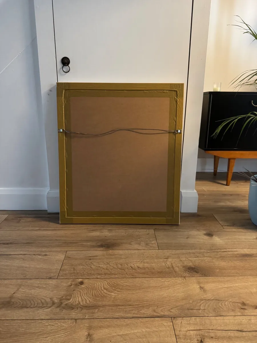 Original Hand-Painted Equestrian Framed Painting - Image 3