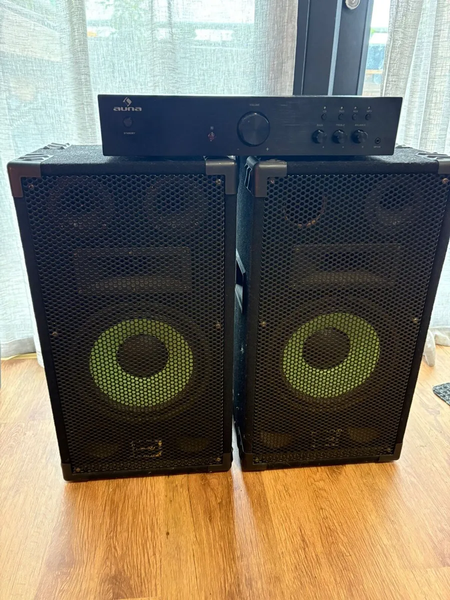 Speakers with amp - Image 1
