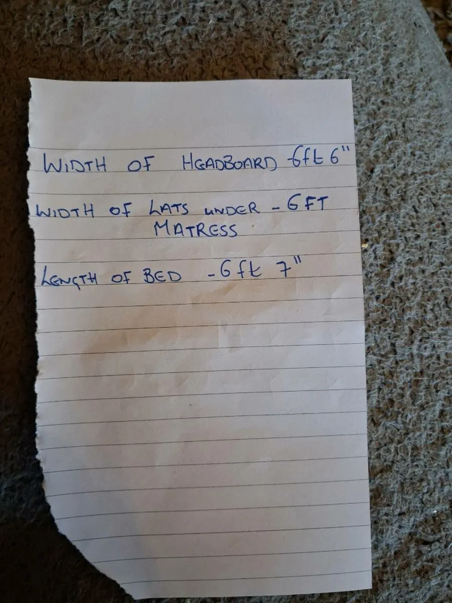 Solid Oak Bed Frame - Image 4