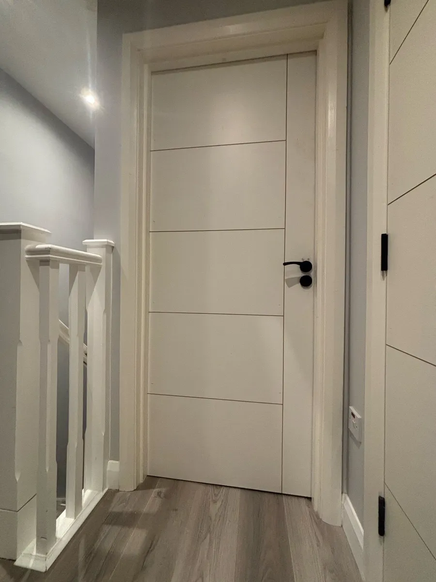 Custom grooved Fire doors - Image 4