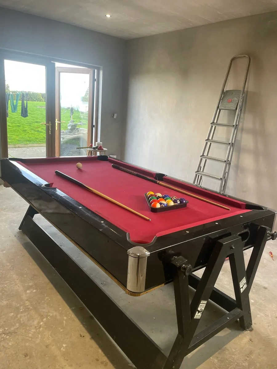 Pool and air hockey table - Image 1