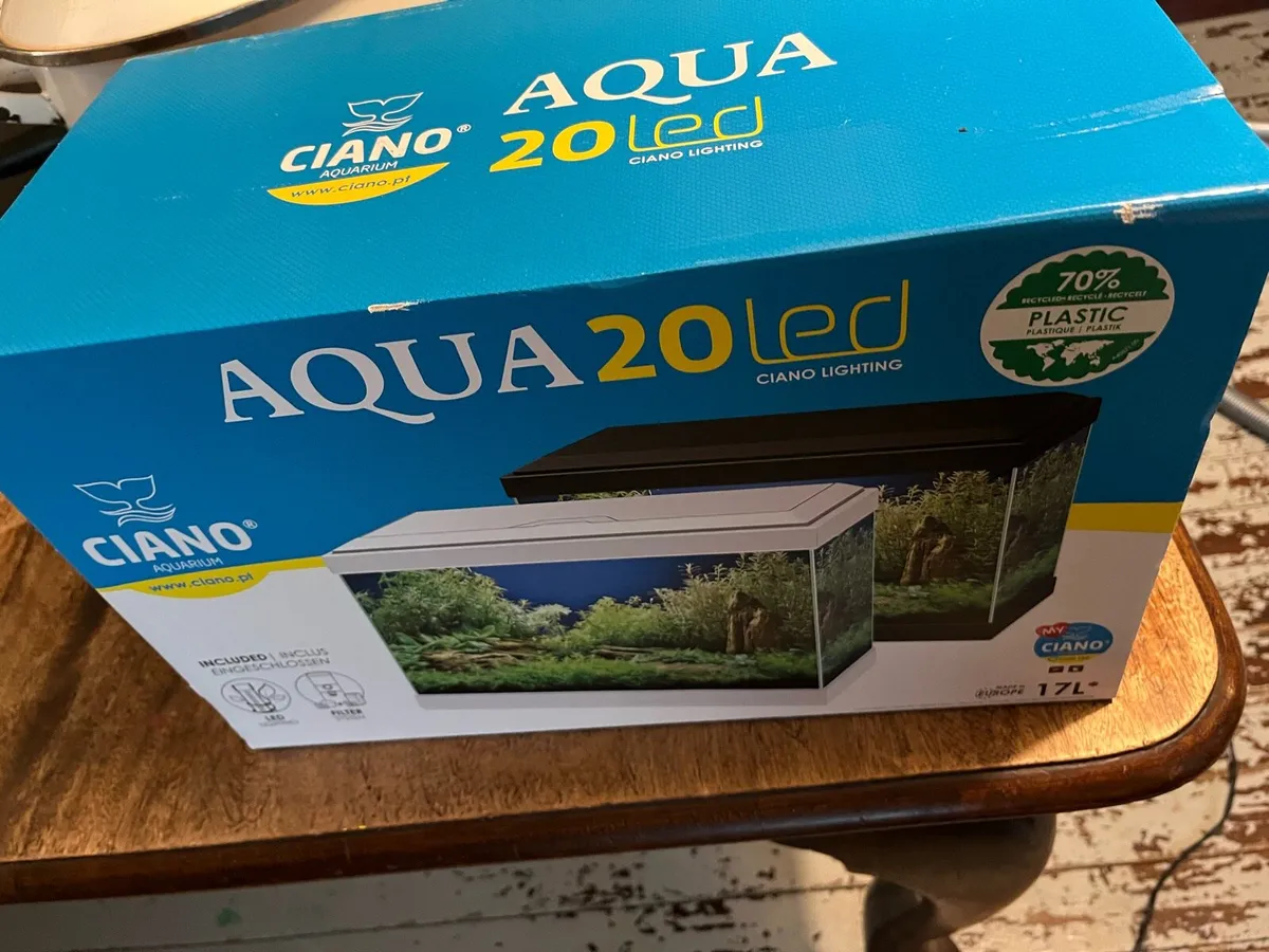 Fish Tank Aqua20 led 17L