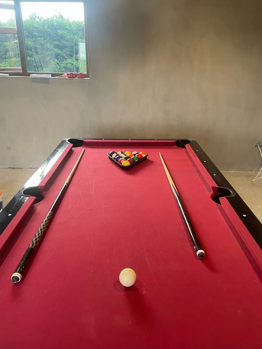 Pool and air hockey table - Image 3