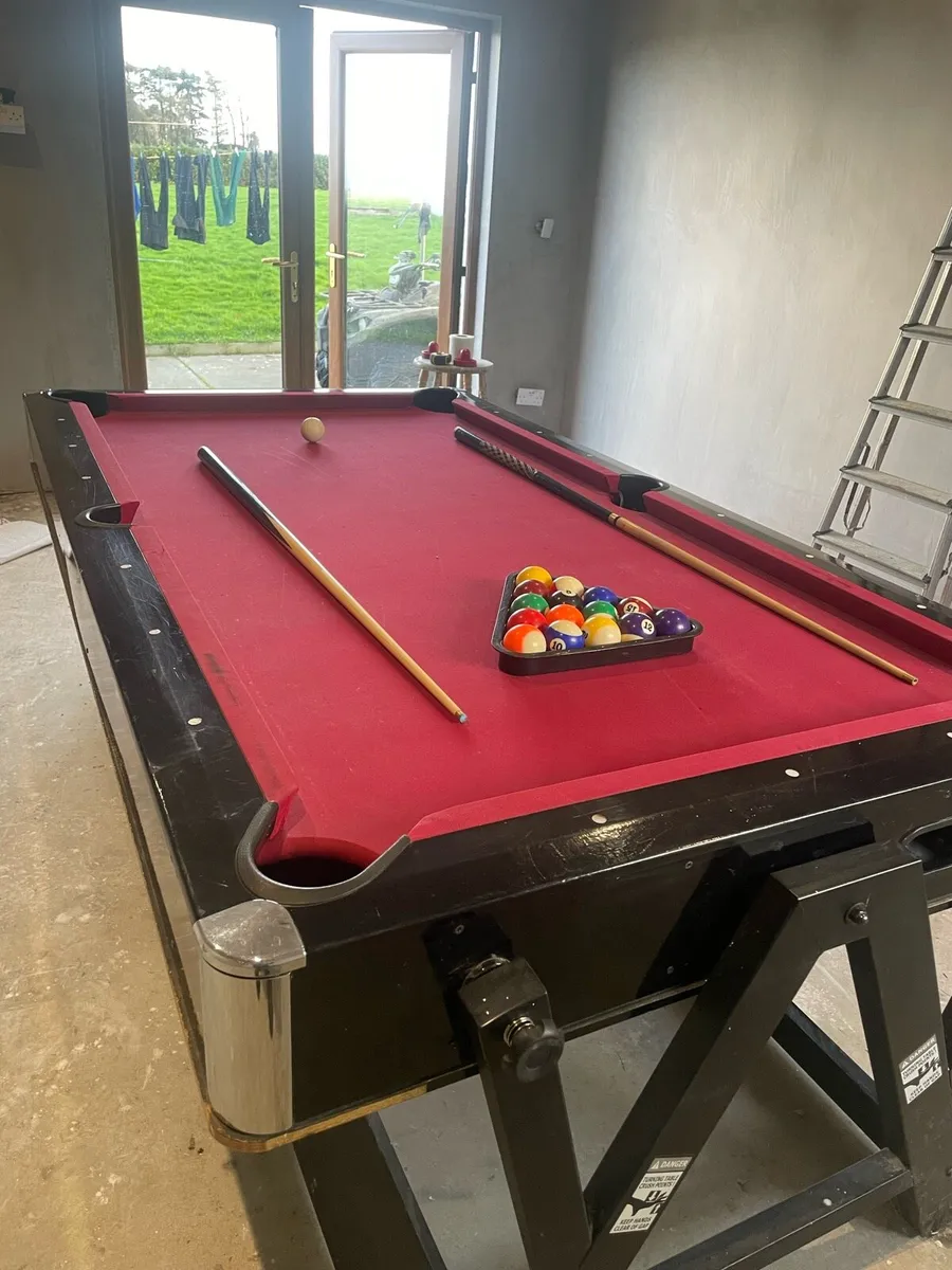 Pool and air hockey table - Image 4