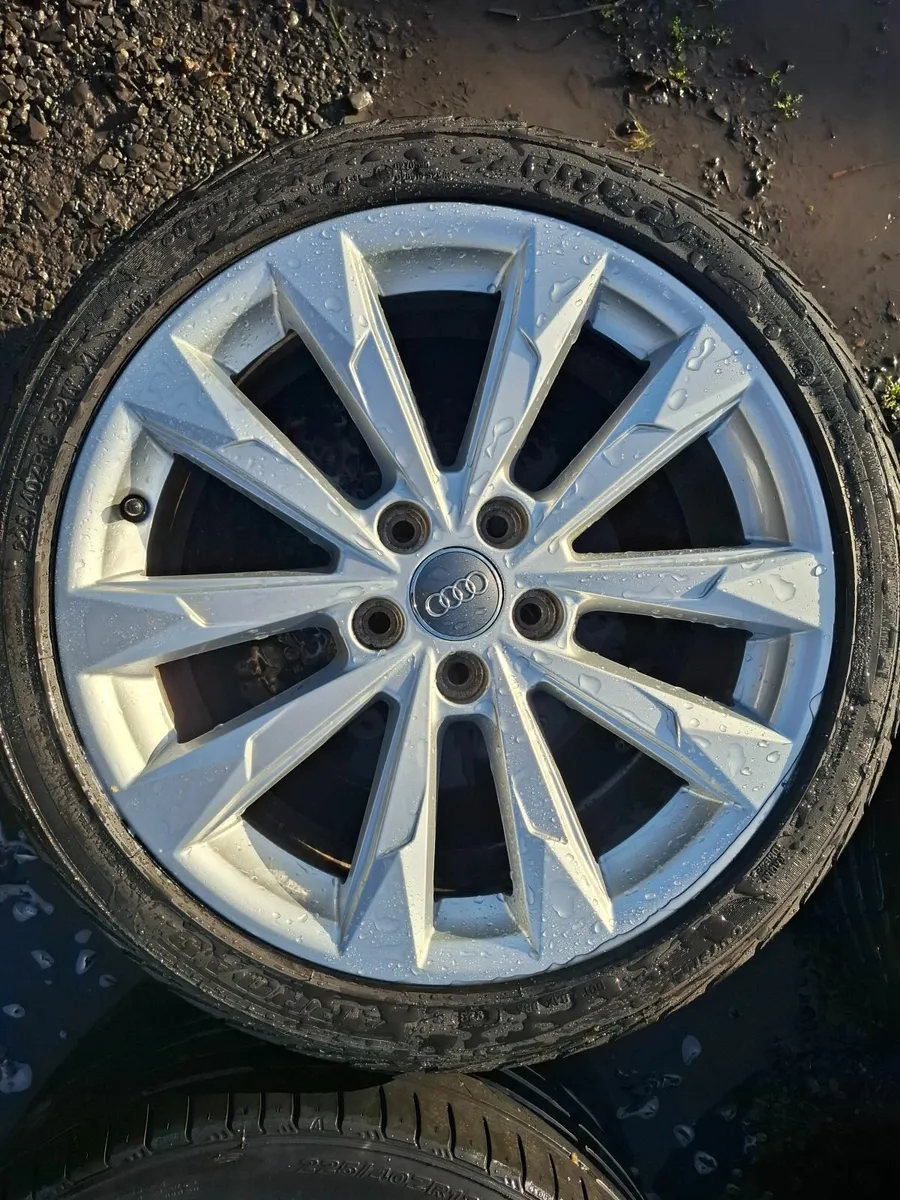 18" Audi A3,  Vw,  Seat, Skoda Alloys with tyres - Image 2